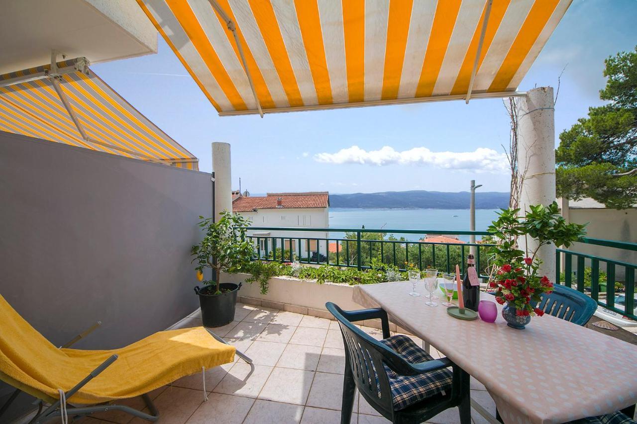 Villa Lastavica Brela Bagian luar foto