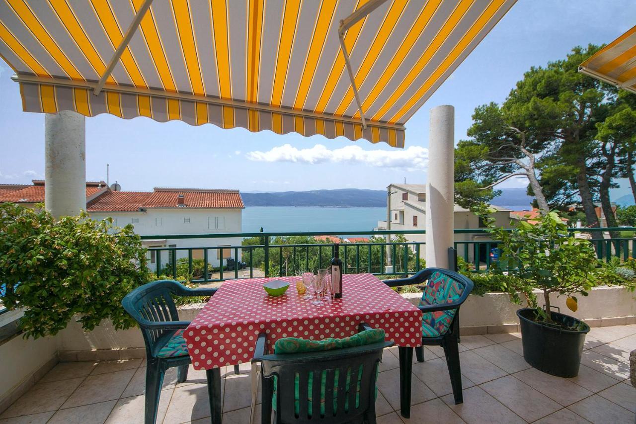 Villa Lastavica Brela Bagian luar foto
